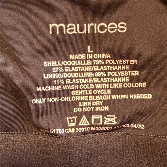 Maurices Black Sleeveless Top - Picture 5 of 5